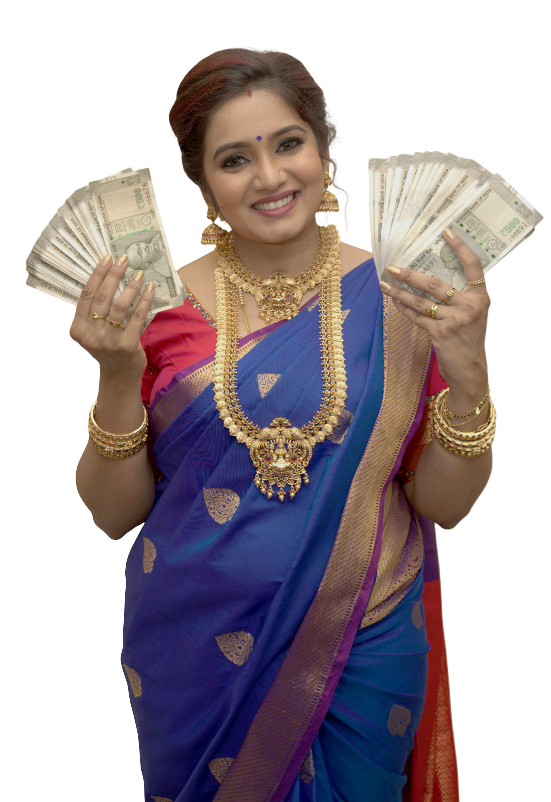 Gold jewelry collection